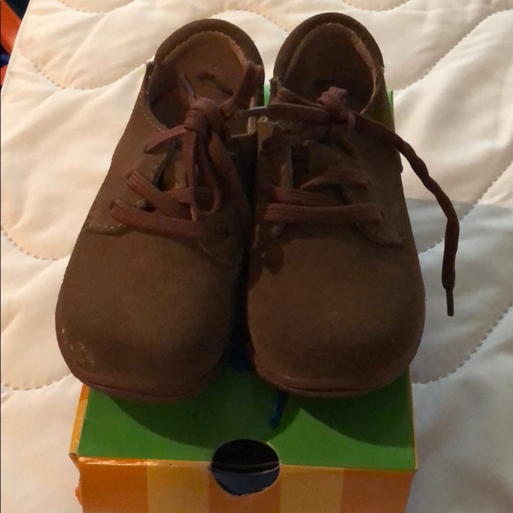 Kids Buck Dress Shoes